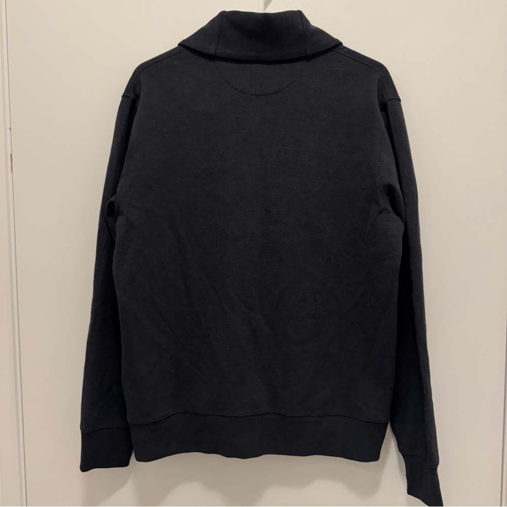 Polo Ralph Lauren Men Black Shawl-collar jersey cardigan - Size Medium - NTW - Picture 8 of 14